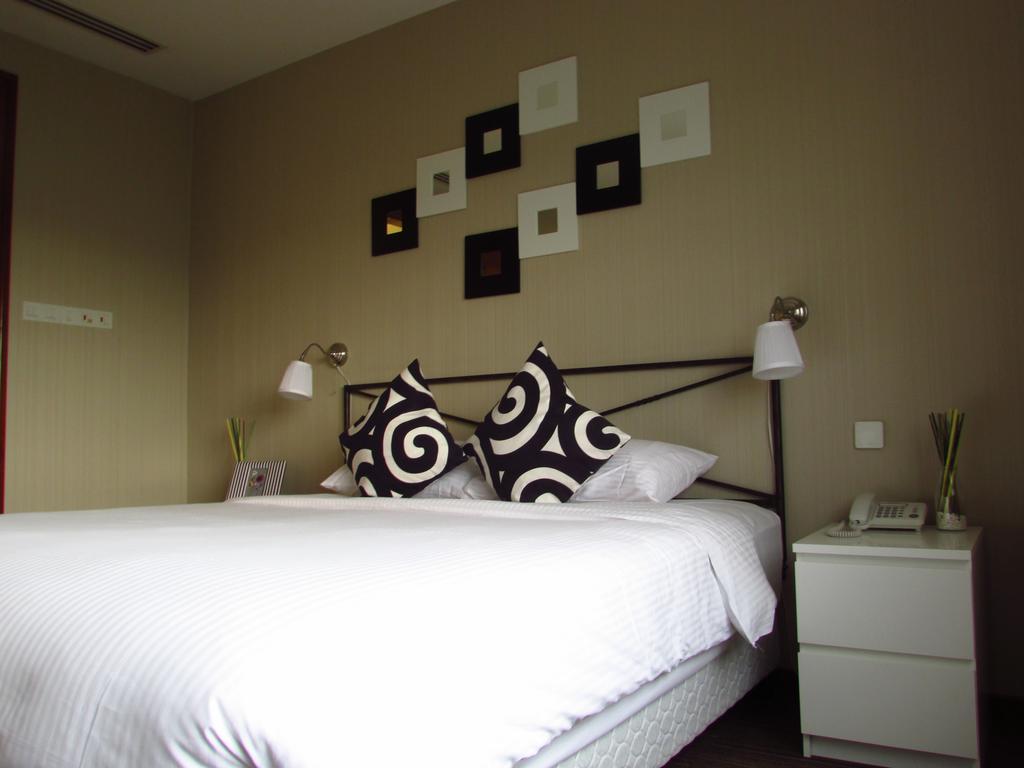 Alocassia Serviced Apartments Singapur Habitación foto